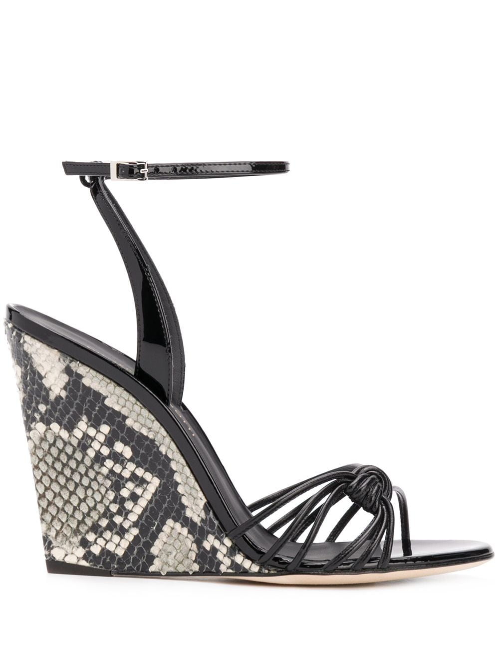 GIUSEPPE ZANOTTI YLENIA WEDGE SANDALS