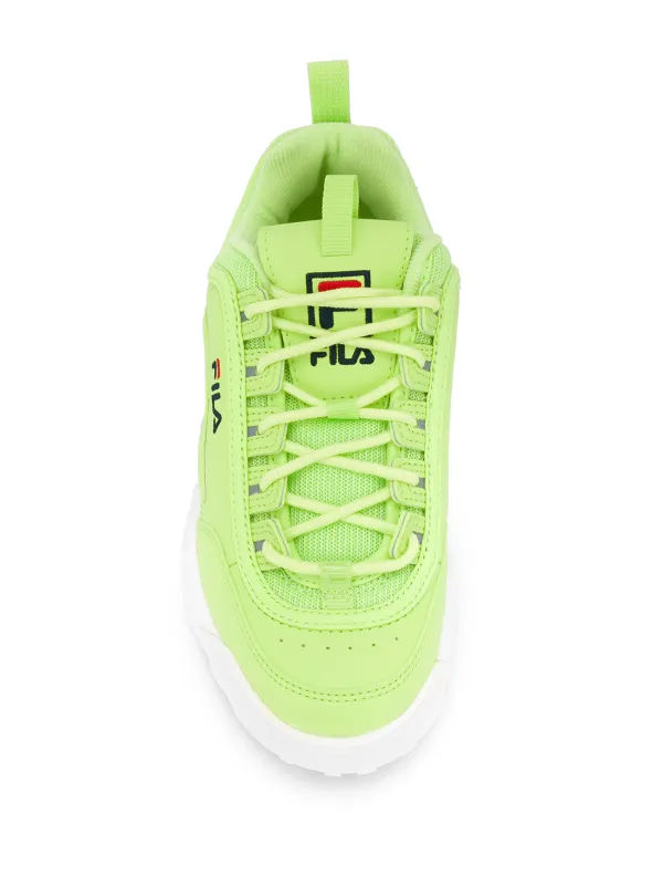 fila disruptor sharp green