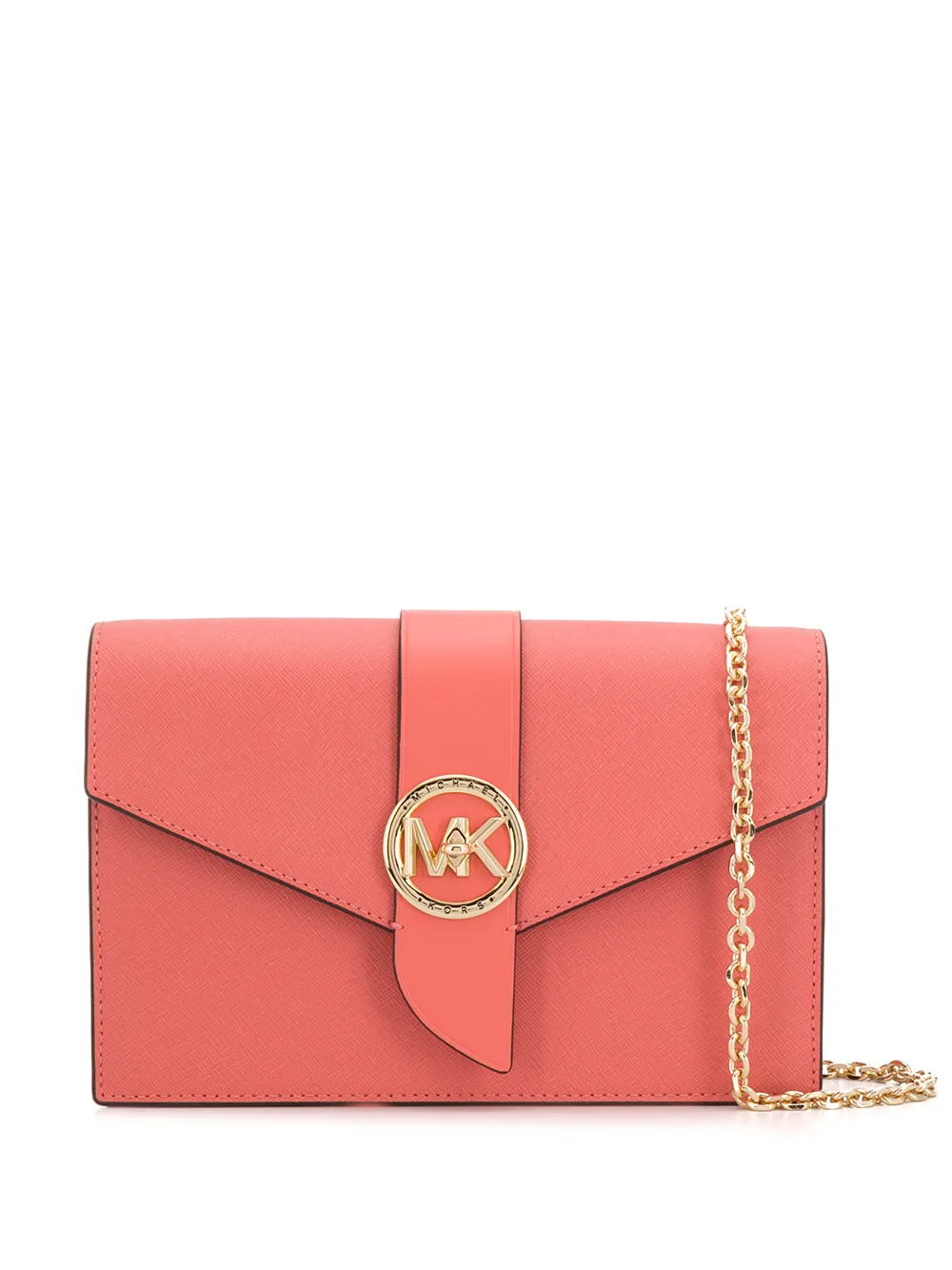 michael kors medium leather convertible pouch