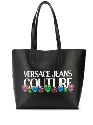 versace jeans couture tote bag