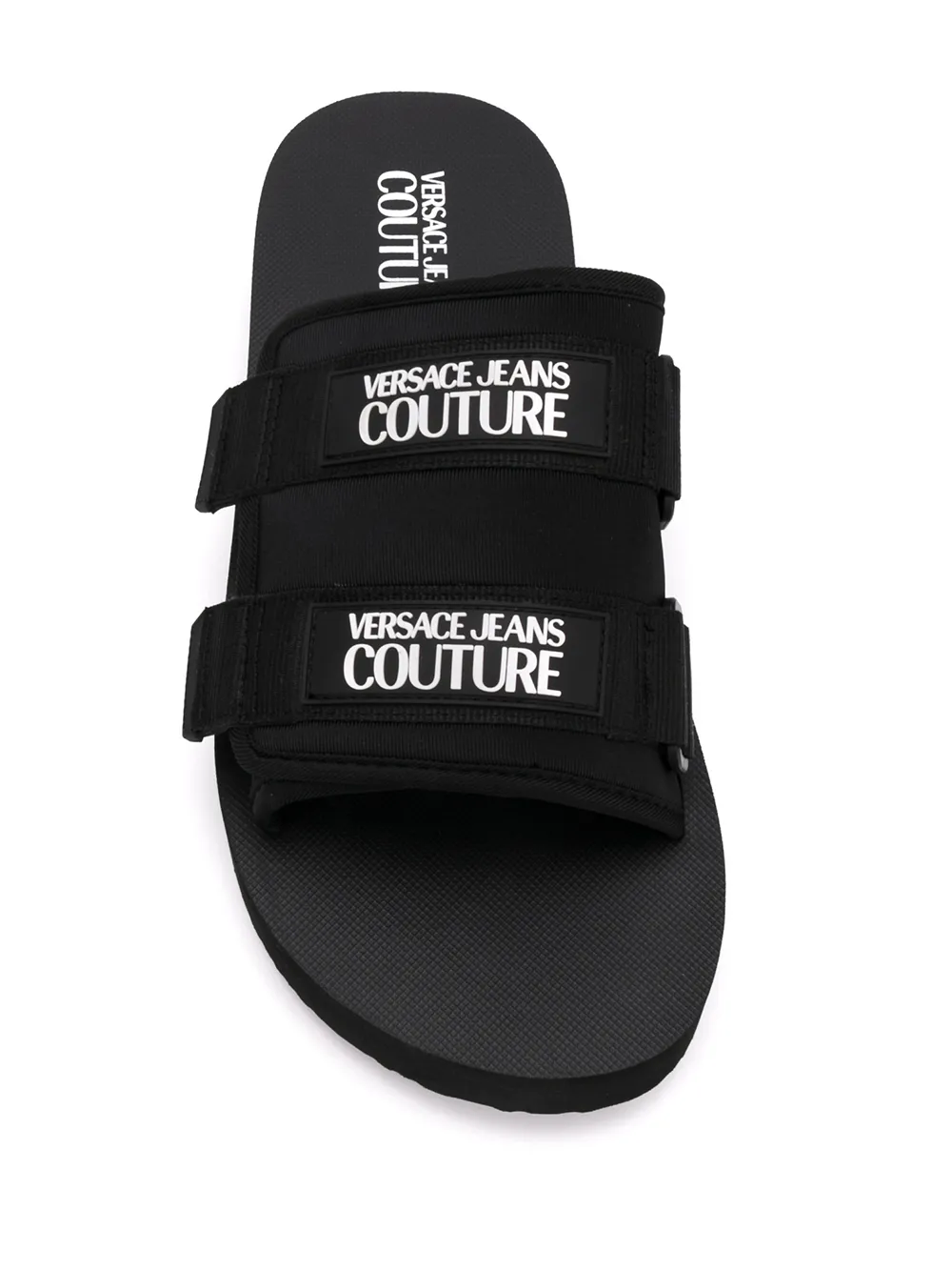 versace jeans couture sliders