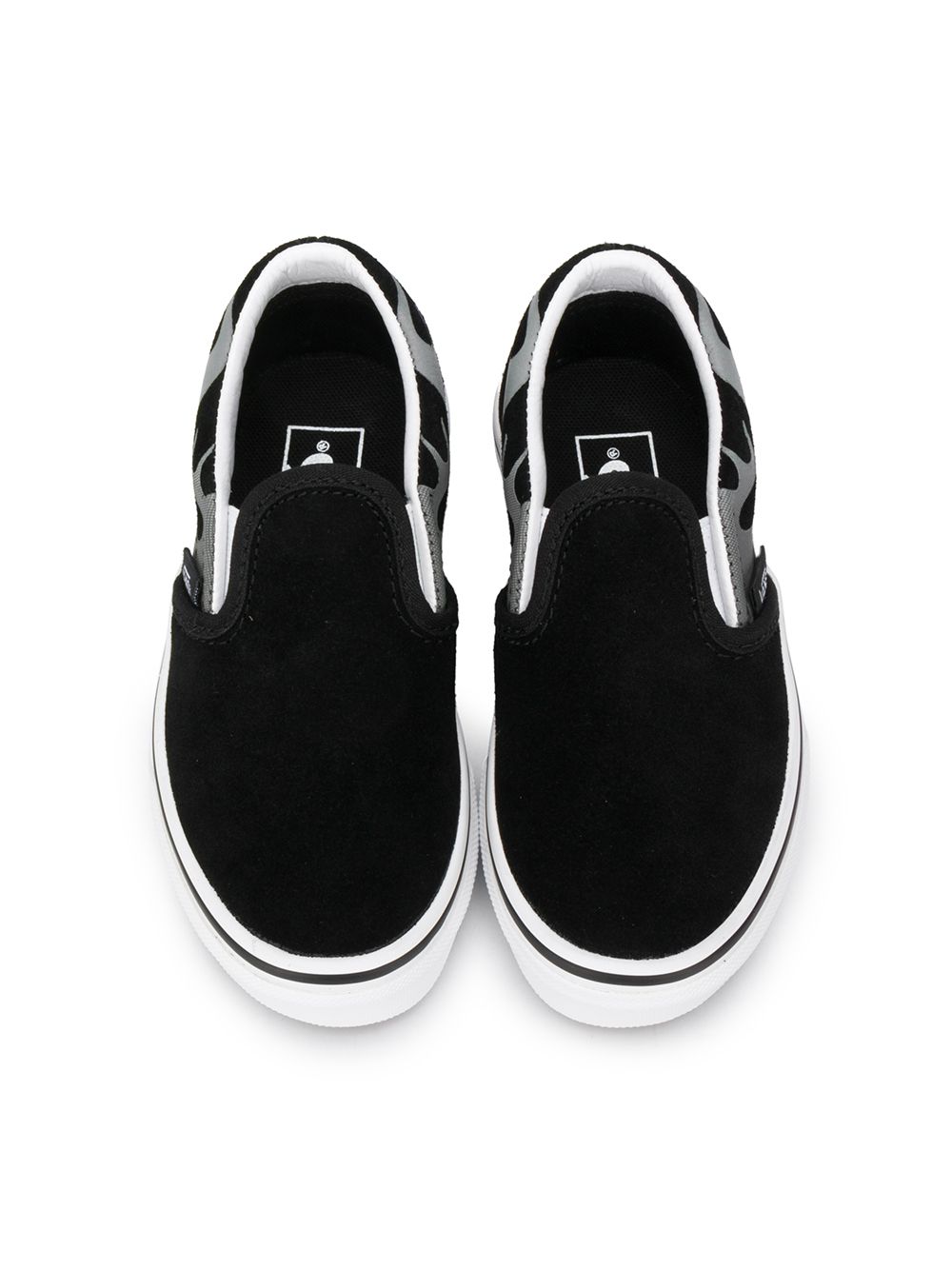 фото Vans kids flame slip-on sneakers