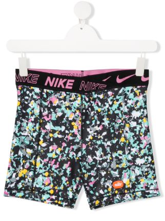 Nike Kids Teen Nike Pro Patterned Shorts Farfetch