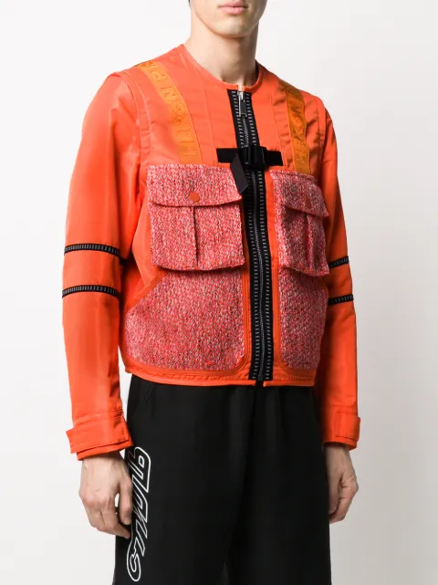 Heron Preston Utility tweed jacket 