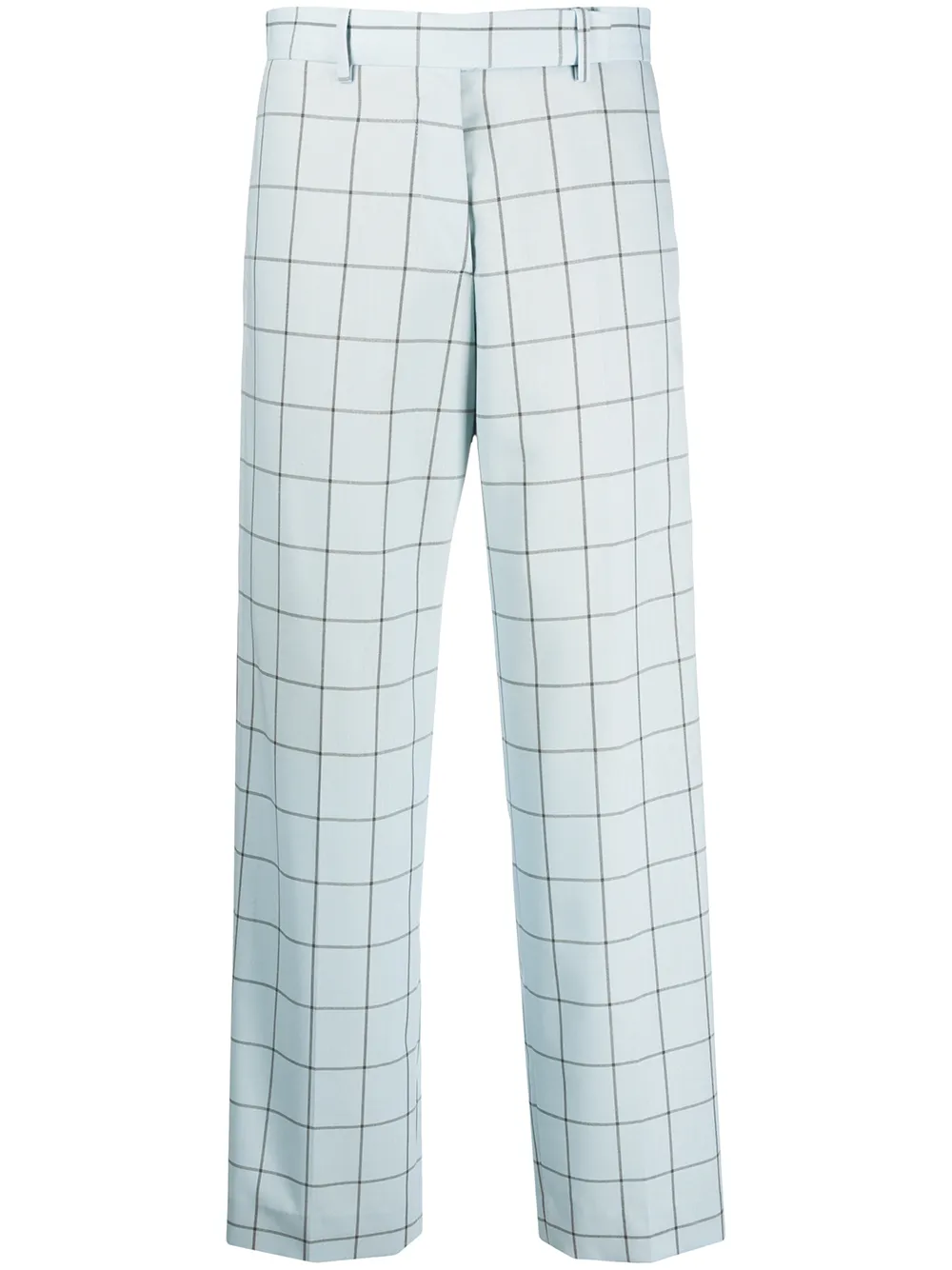 pantalon ample à carreaux