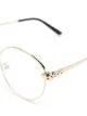 Cartier Eyewear Panthere round-frame glasses