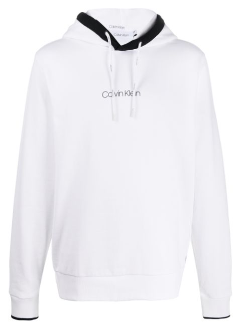 Calvin Klein loose-fit Logo Hoodie - Farfetch