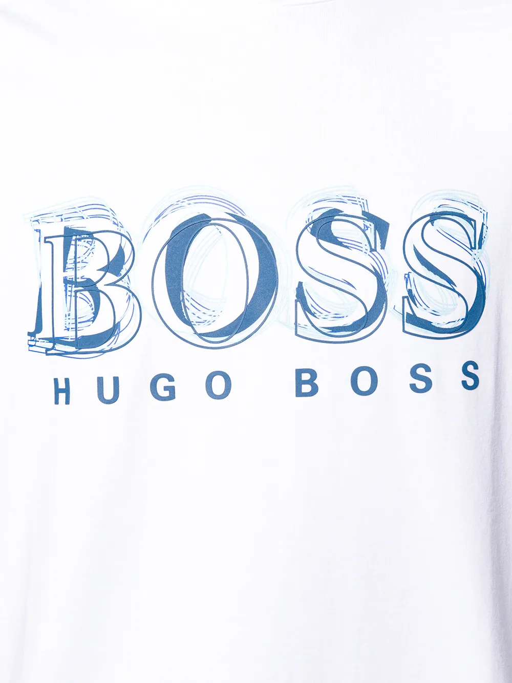 фото Boss hugo boss crew-neck logo t-shirt