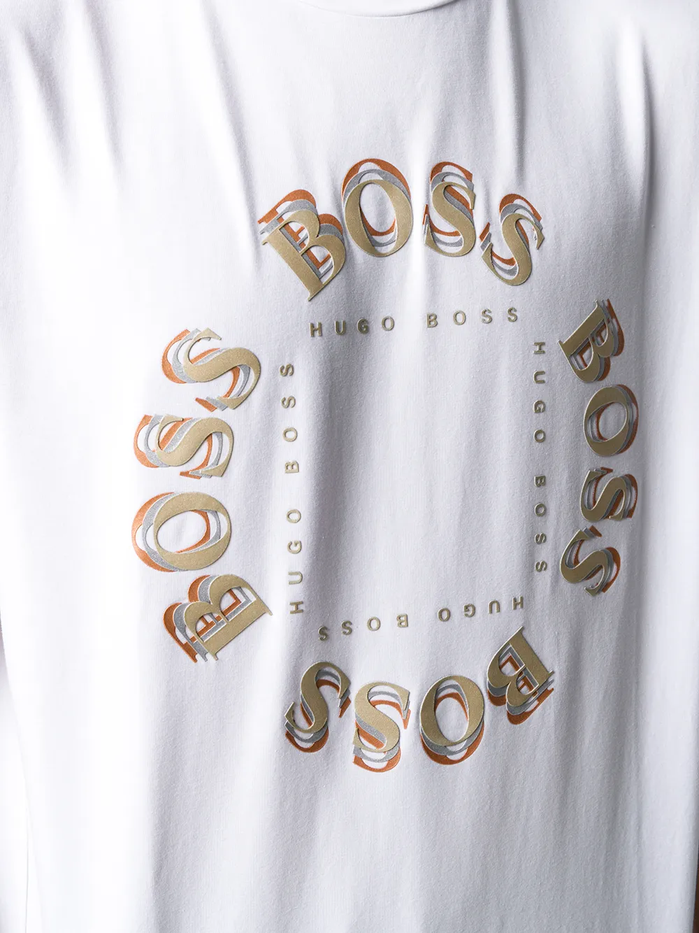 hugo boss circle logo t shirt