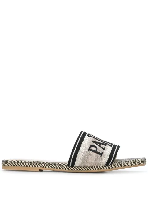Roger Vivier Paris strap slides