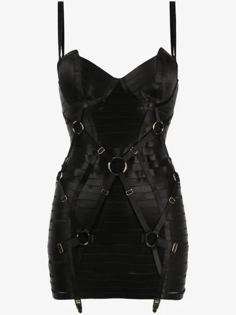 Bordelle Angela adjustable bondage dress 