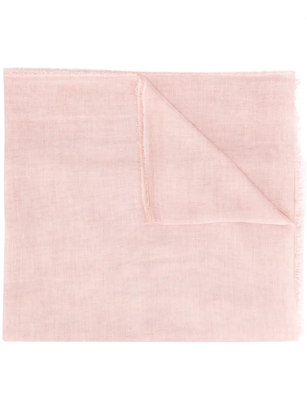 Faliero Sarti Frayed Edge Cashmere Scarf In Pink