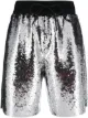 الصورة 1 من Golden Goose شورت مزين بترتر