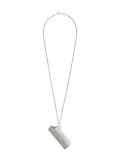 AMBUSH lighter case chain necklace - Silver