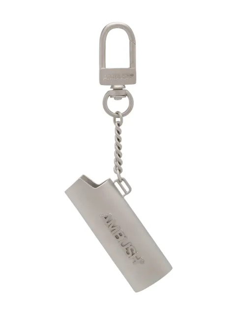 AMBUSH Chaveiro de porta-isqueiro com logo