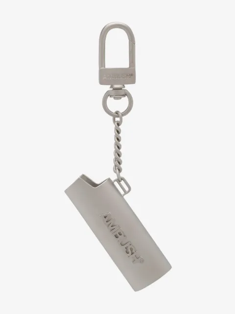 AMBUSH logo lighter case keychain