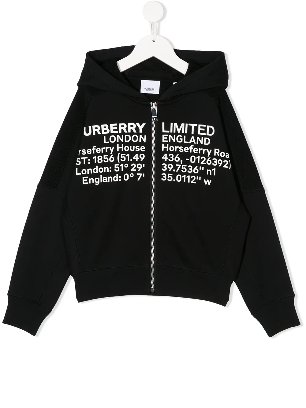 Burberry Kids худи на молнии Burberry Kids худи на молнии