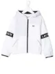 الصورة 1 من Lacoste Kids جاكيت بغطاء رأس وأكمام بشعار