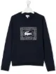الصورة 1 من Lacoste Kids سويت شيرت بطبعة شعار الماركة