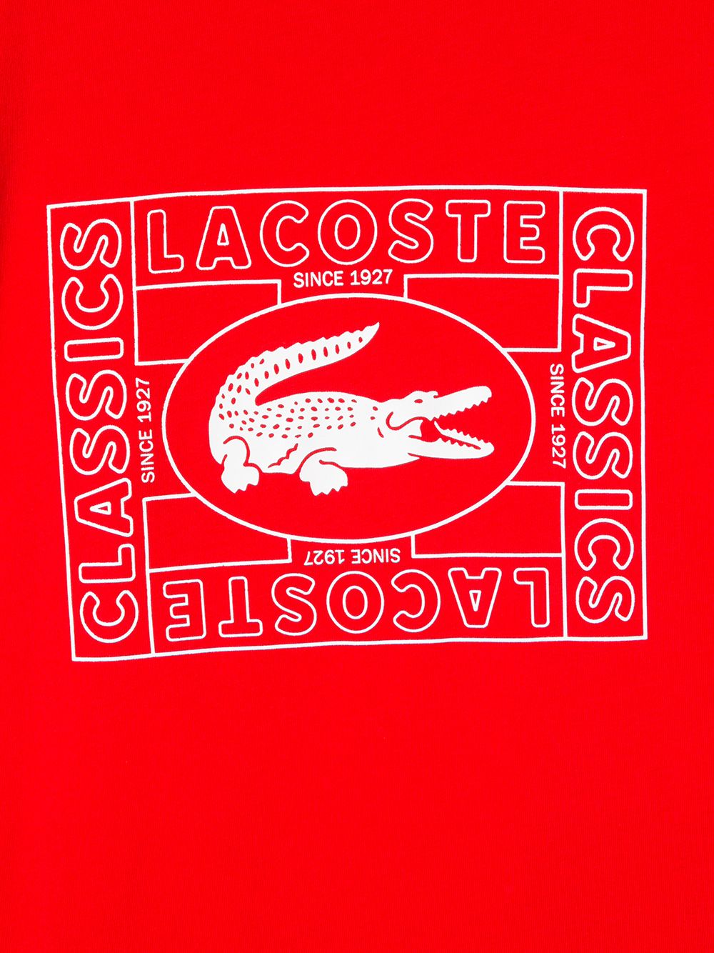 фото Lacoste kids футболка с логотипом