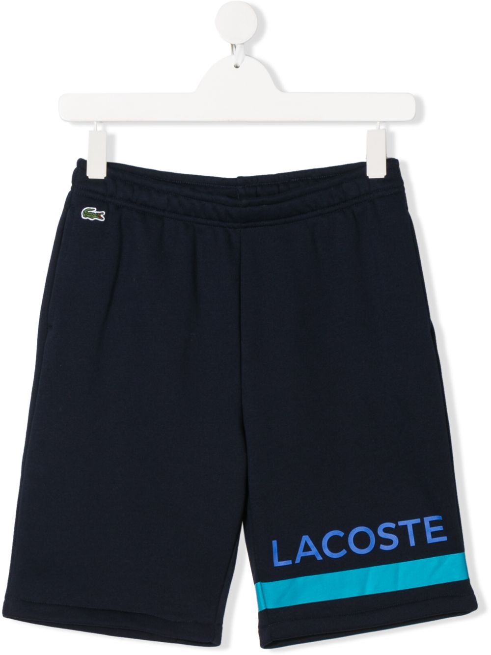 фото Lacoste kids teen logo-print track shorts