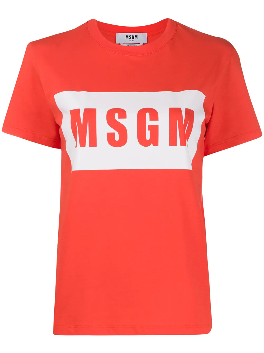 MSGM футболка с графичным логотипом MSGM футболка с графичным логотипом