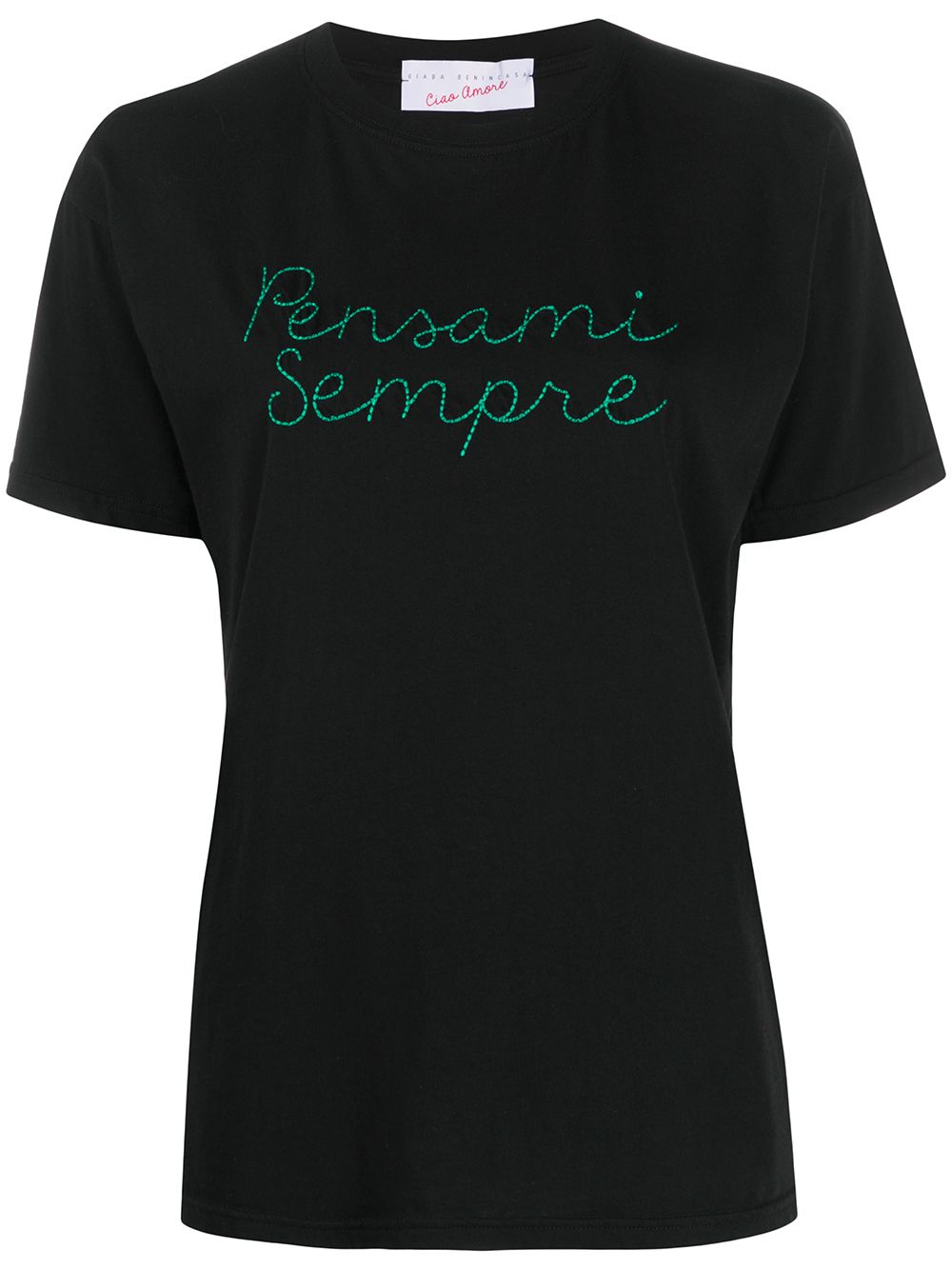 фото Giada benincasa embroidered t-shirt