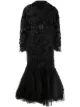 Image 1 of Comme Des Garçons Noir Kei Ninomiya rosette-embellished chiffon and tulle down