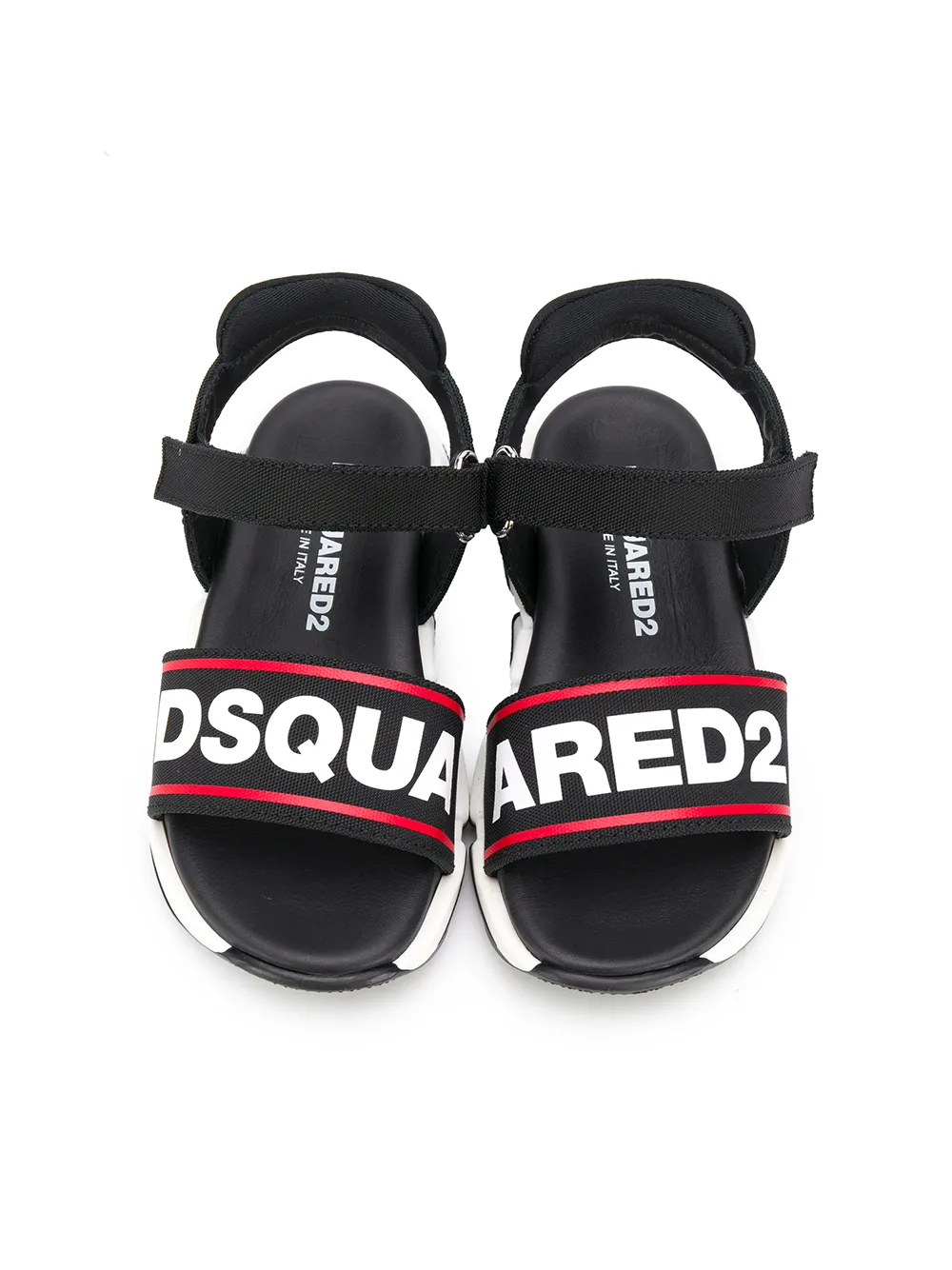 фото Dsquared2 kids сандалии с логотипом