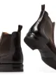 Image 2 of Santoni panelled Chelsea boots