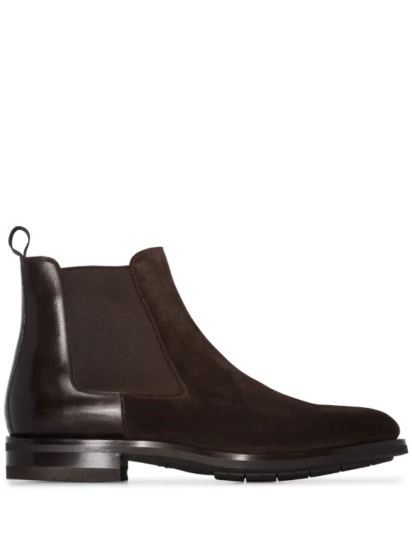 Santoni chelsea boots clearance