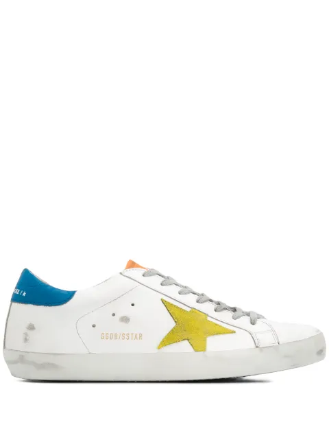 Golden Goose кеды Superstar в стиле колор-блок