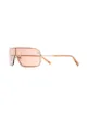 Image 2 of Givenchy Eyewear logo-plaque tinted visor sunglasses