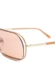 Givenchy Eyewear logo-plaque tinted visor sunglasses