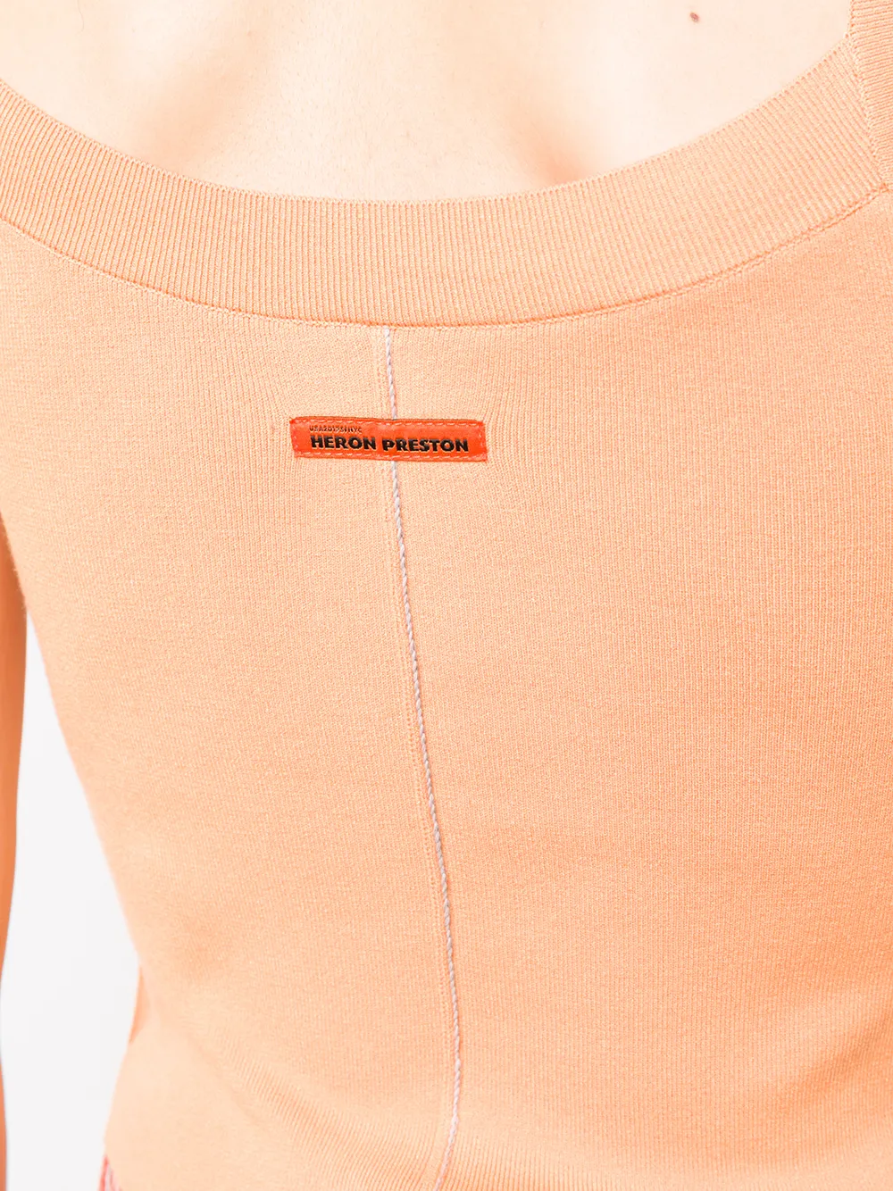 Heron Preston Tanktop met ronde hals Oranje
