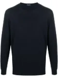 Drumohr crew neck cotton jumper - Blue