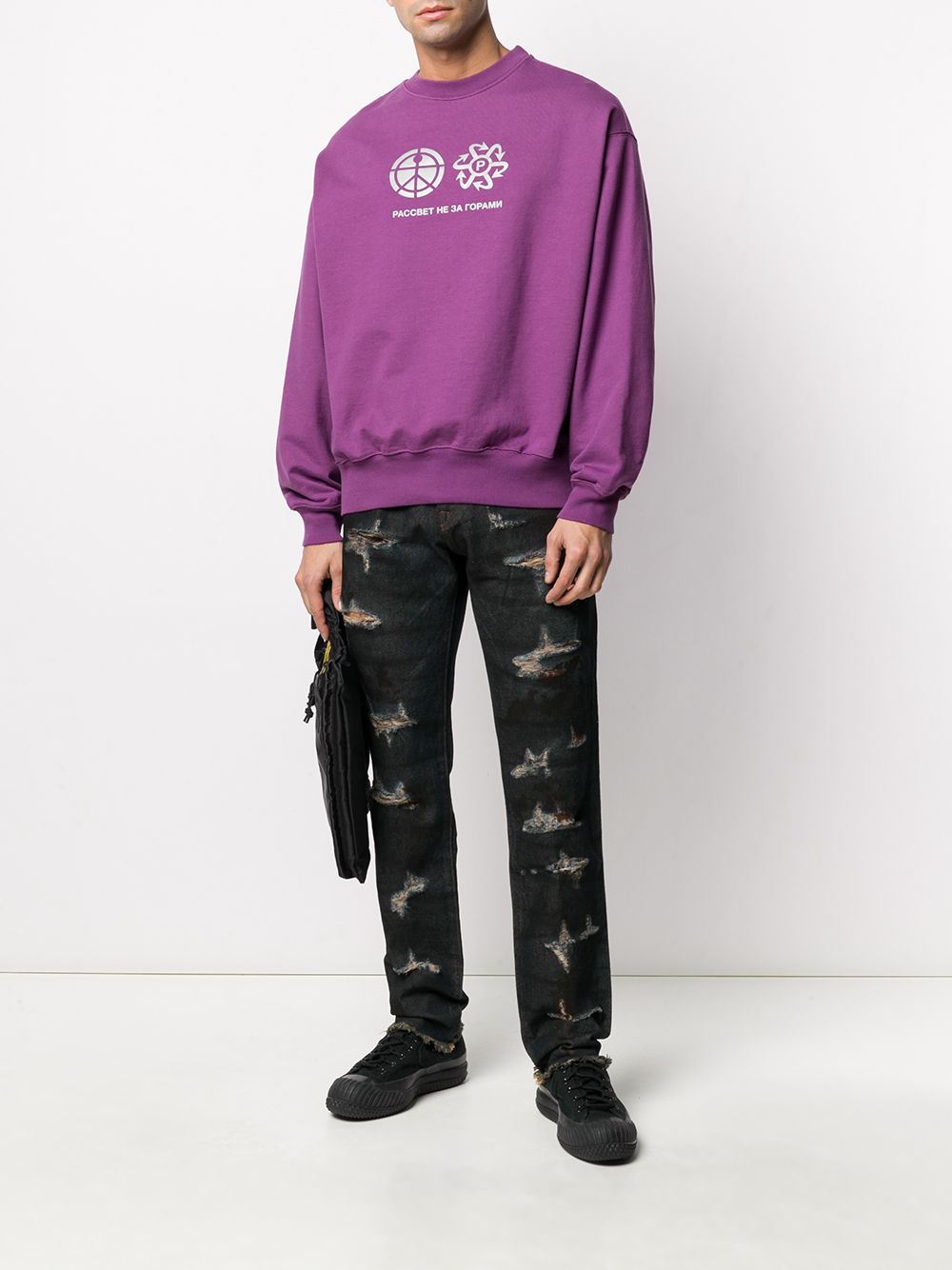 фото Rassvet graphic print sweatshirt