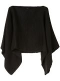 VOZ solid crop jumper - Black