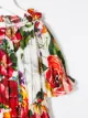Dolce & Gabbana Kids فستان ميدي بطبعة زهور