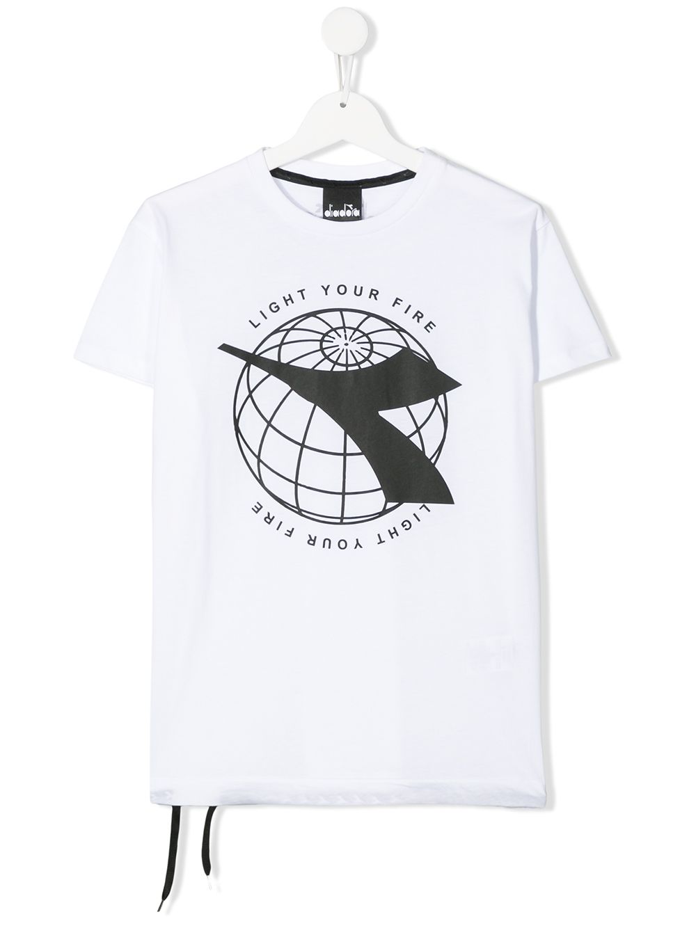 фото Diadora junior teen logo-print t-shirt