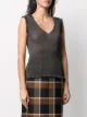 M Missoni صديري بحياكة ممتازة وكرانيش
