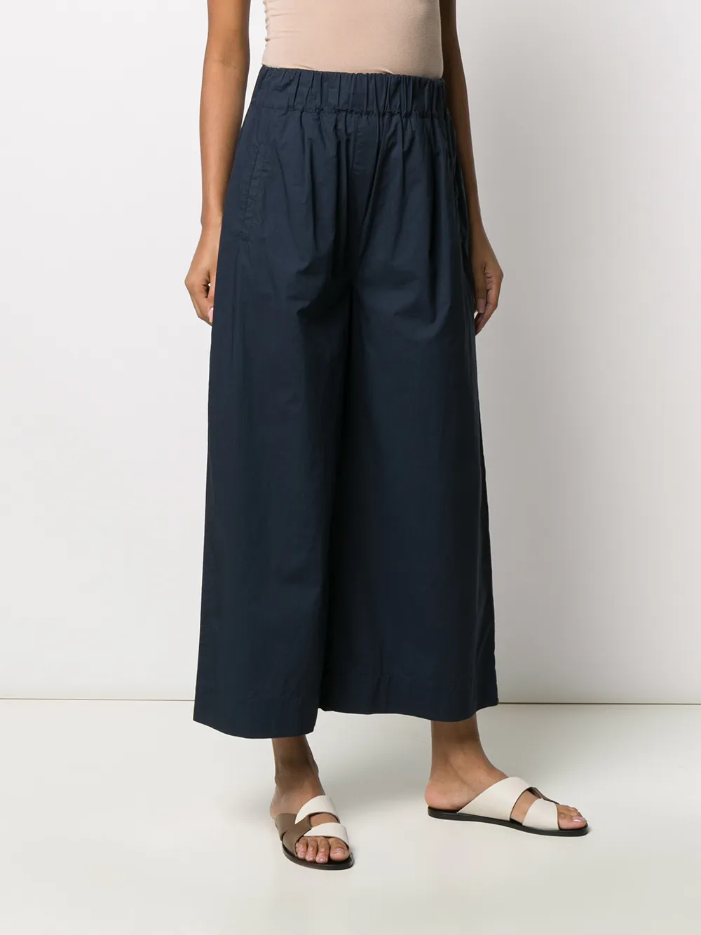  Woolrich Cropped Hose Mit Weitem Bein   Blau 