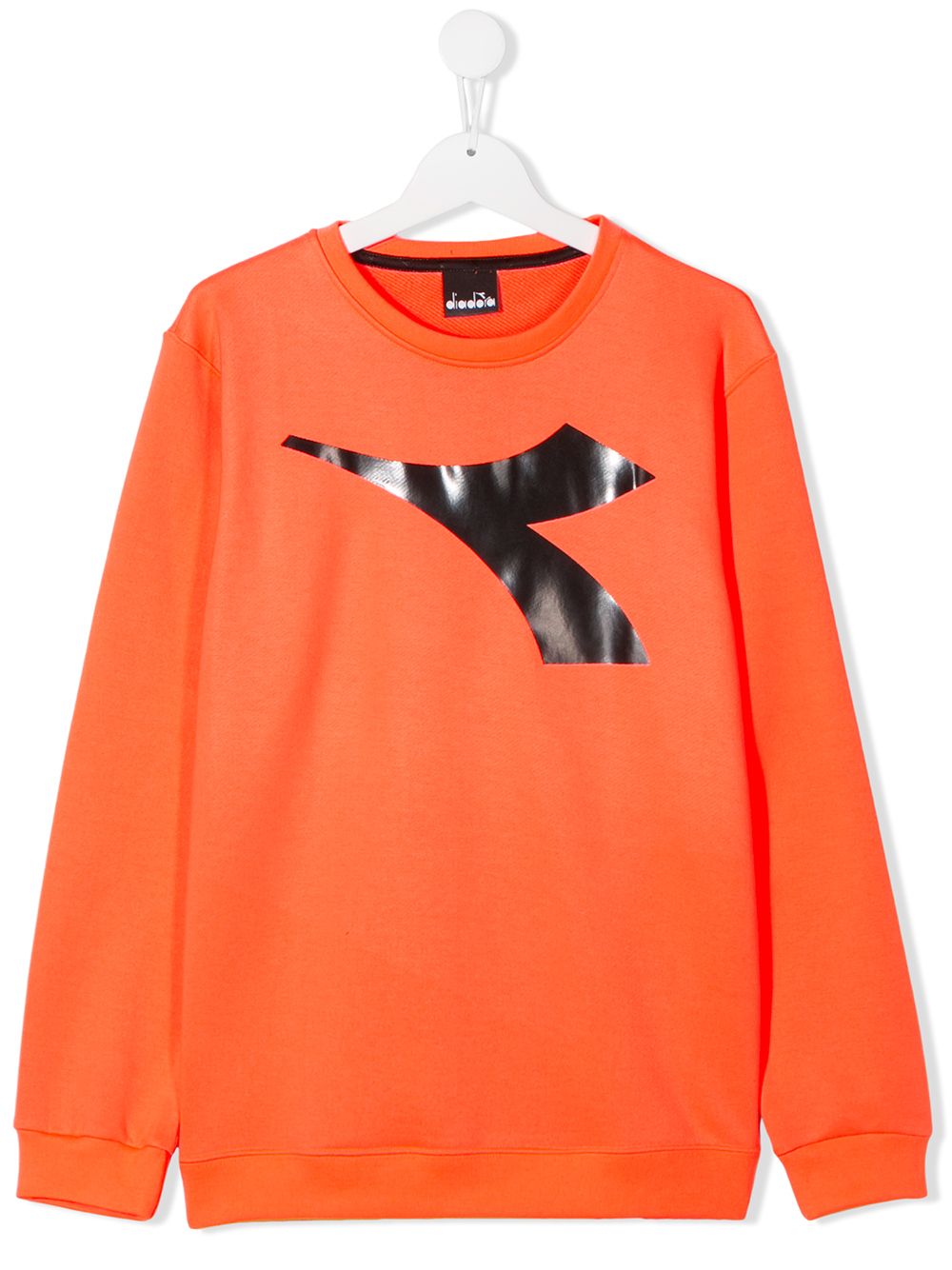 фото Diadora junior teen logo-print relaxed-fit sweatshirt