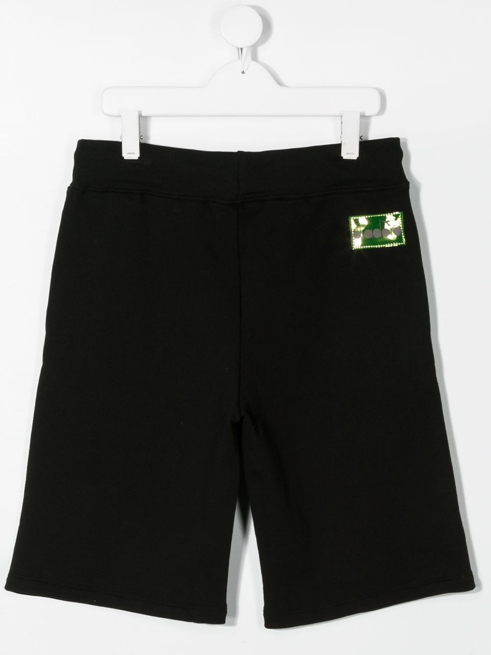 фото Diadora junior logo-print track shorts