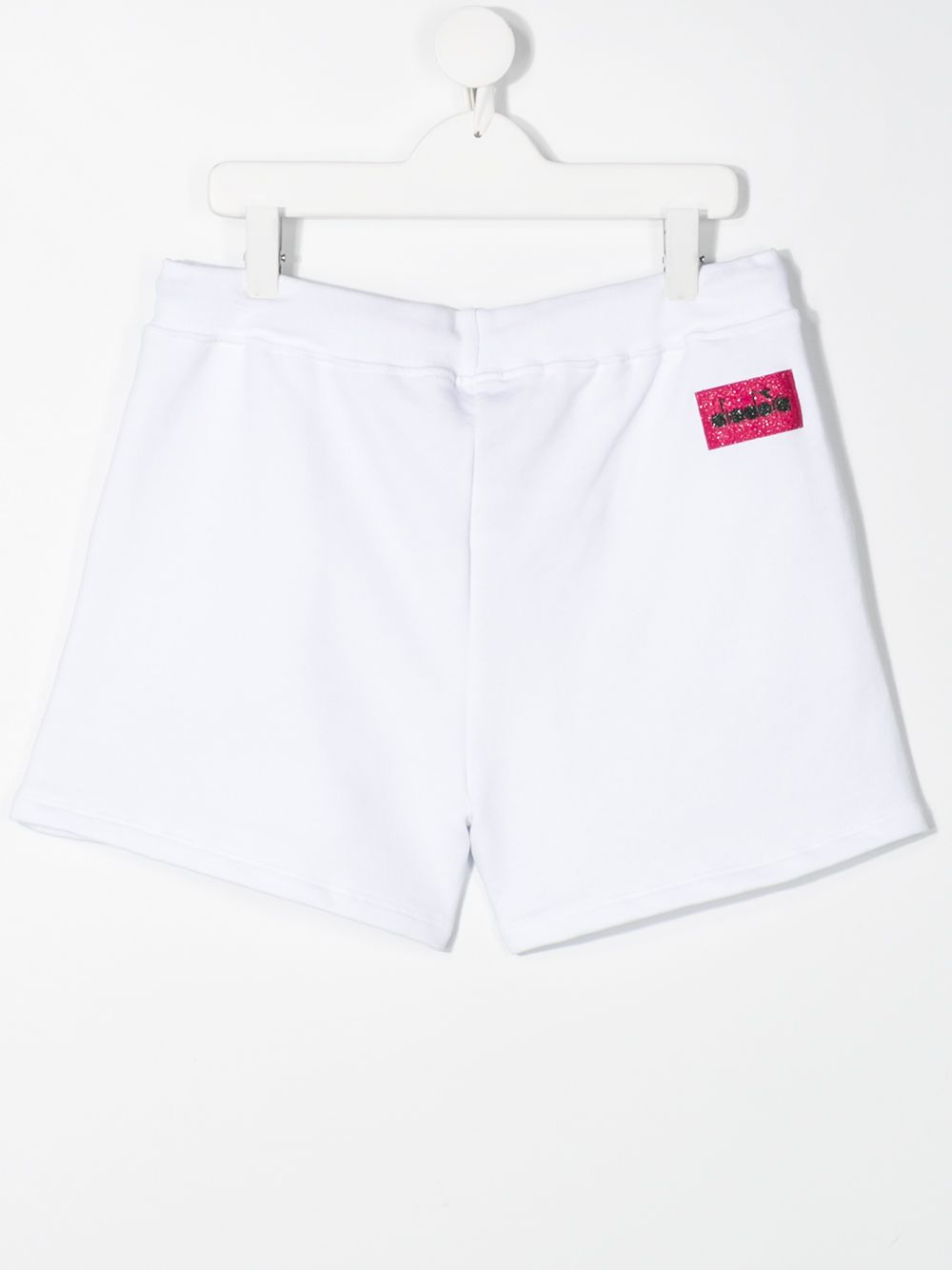 фото Diadora junior teen logo-print track shorts