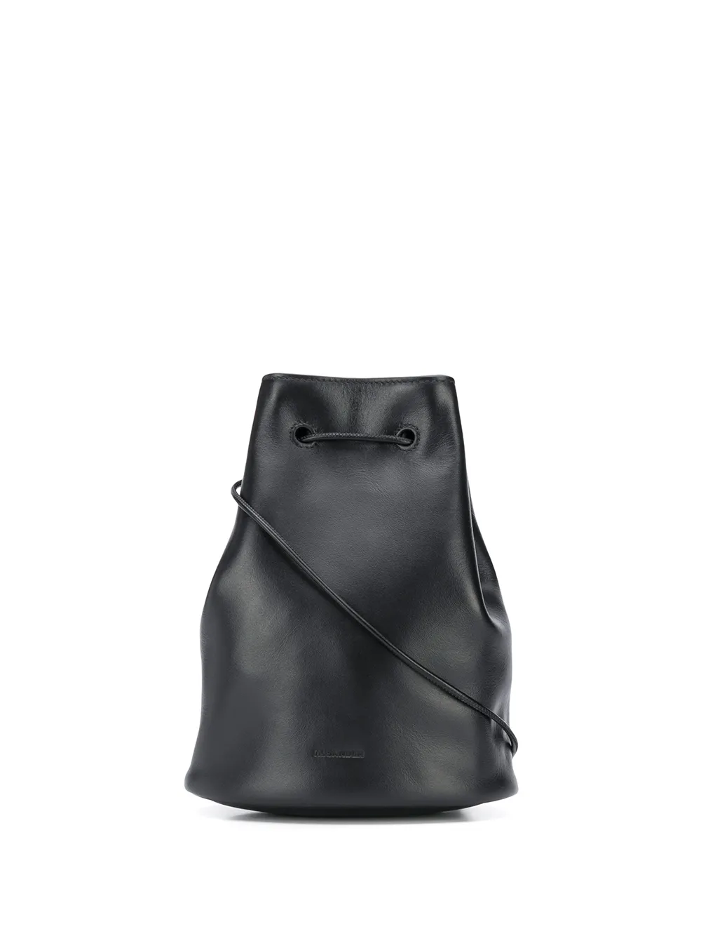 фото Jil sander mini drawstring bucket bag