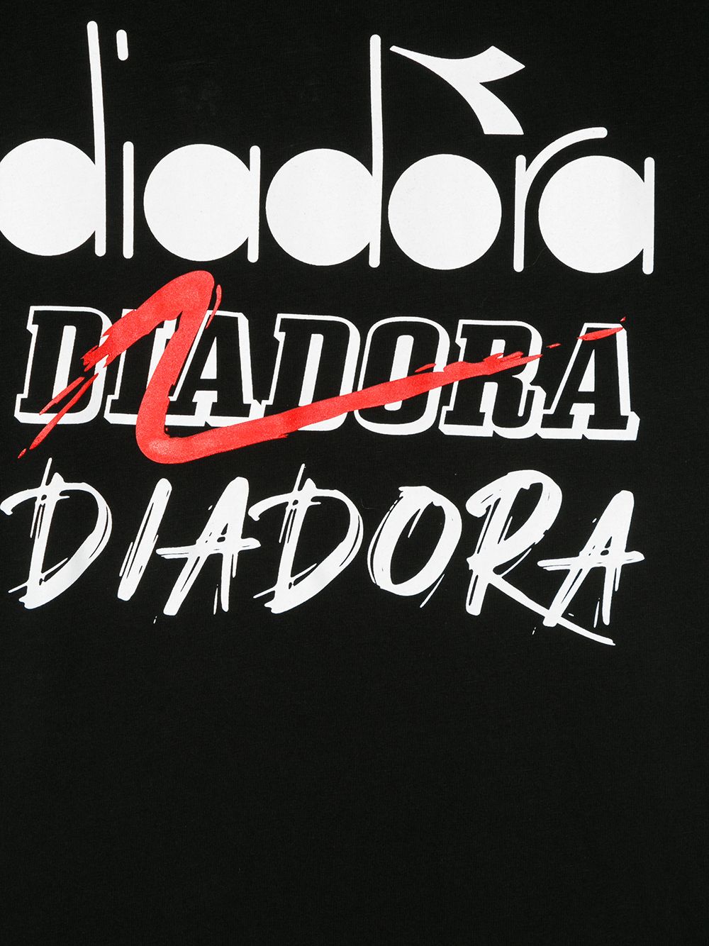 фото Diadora junior teen logo-print t-shirt