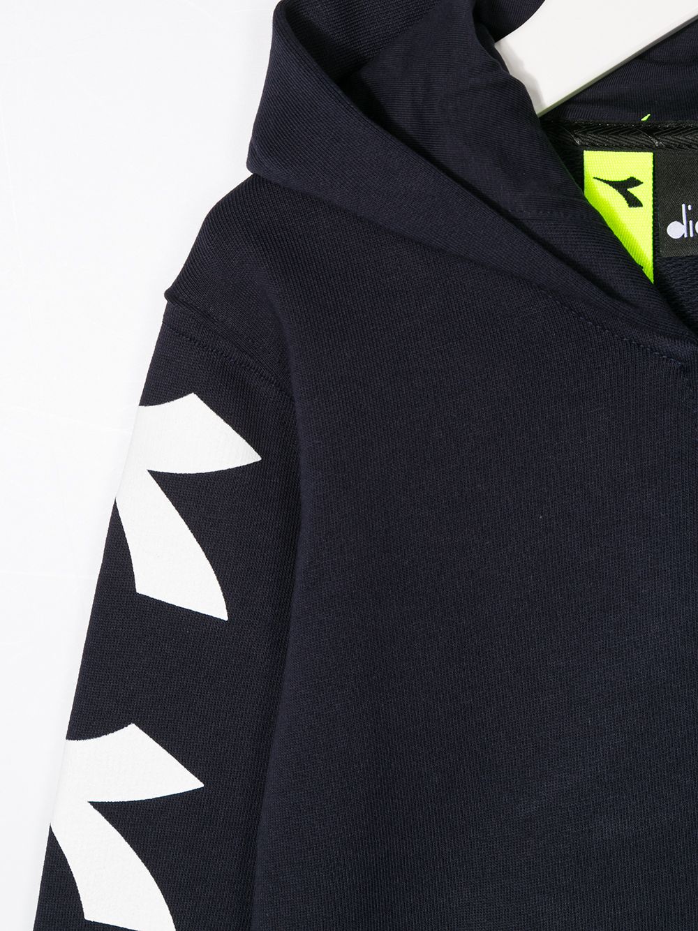 фото Diadora junior logo zipped hoodie