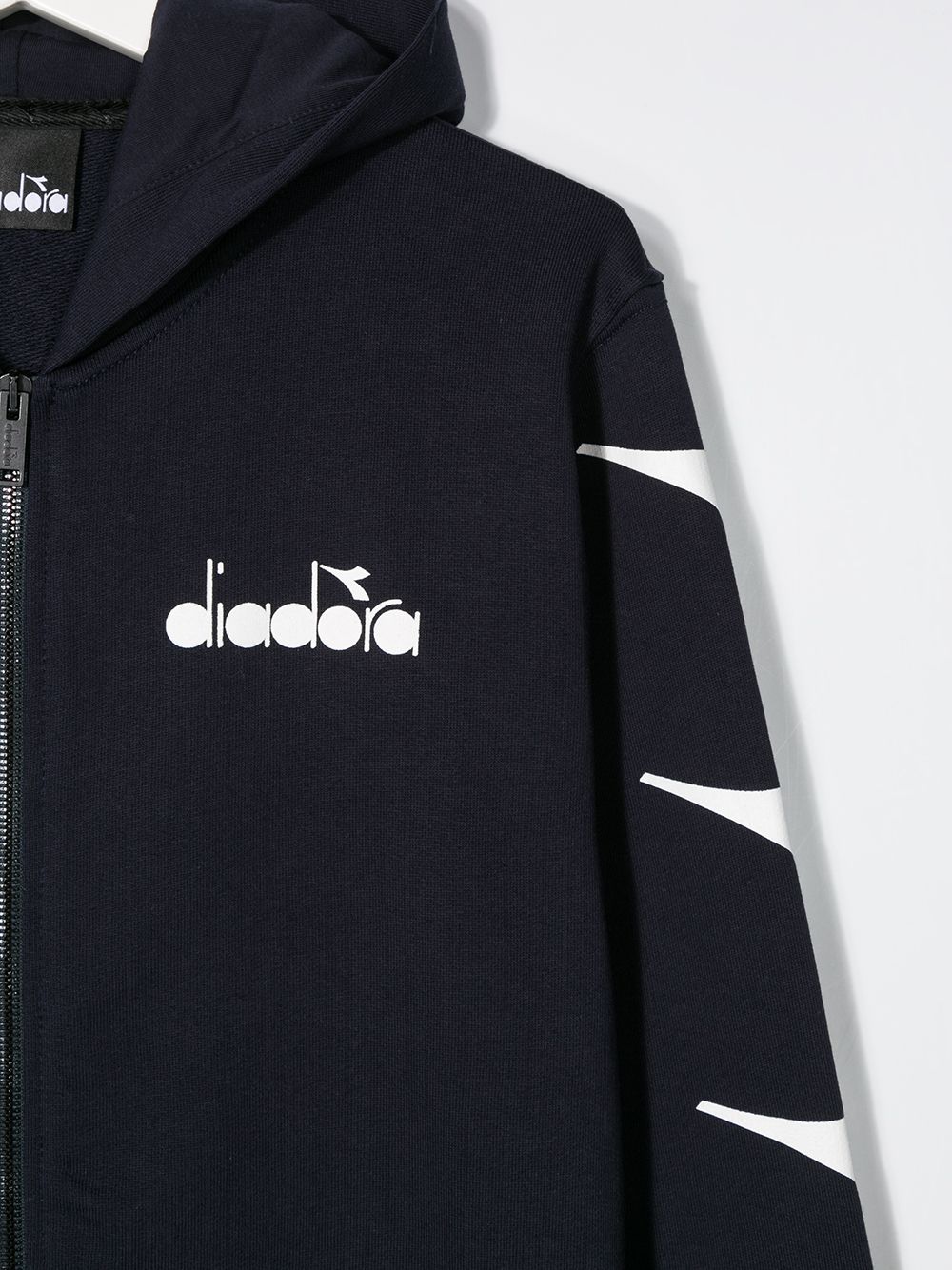 фото Diadora junior teen logo-print cotton hoodie