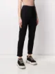 Y-3 high-waist jersey trousers